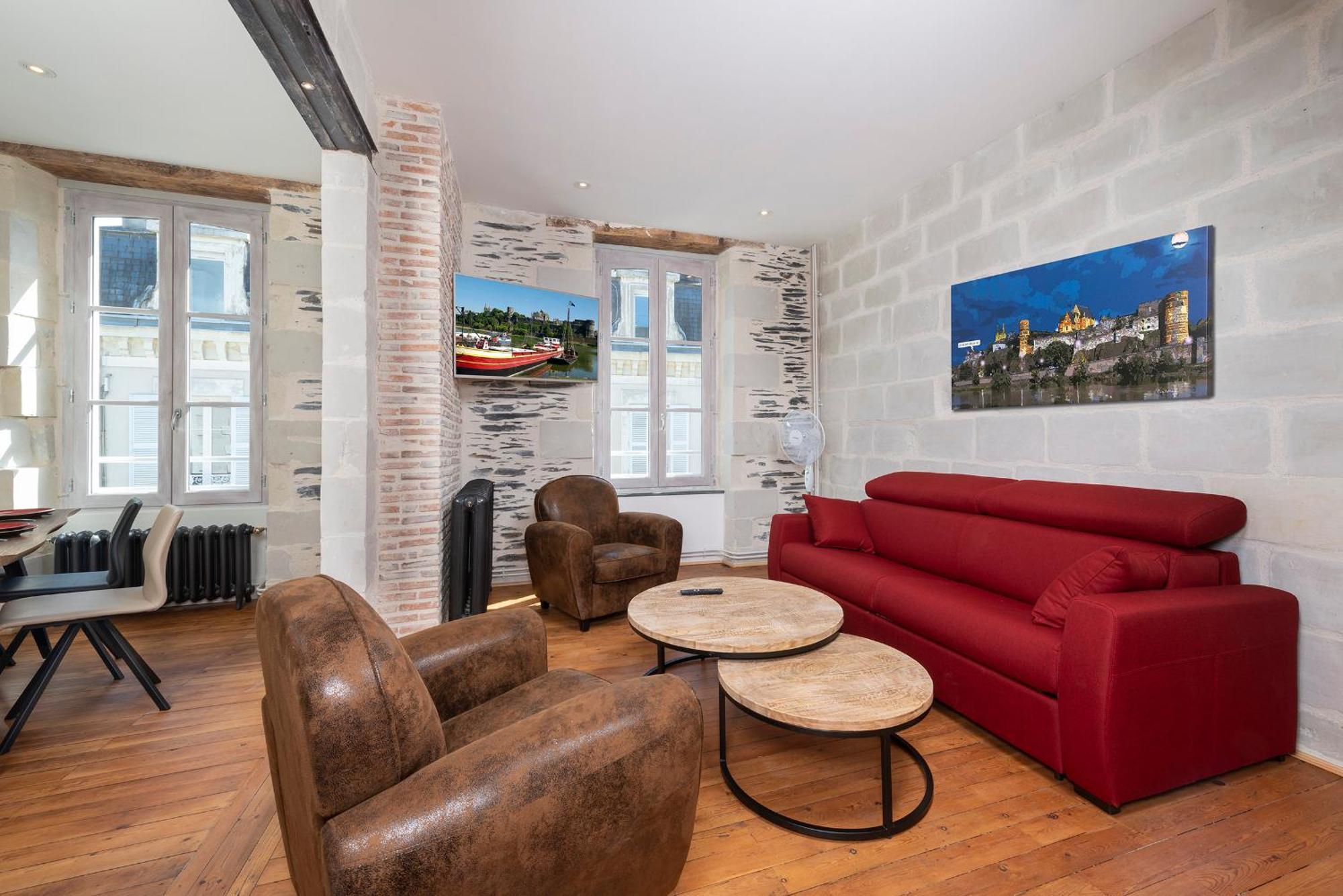 Hyper Centre 16 Rue Valdemaine Apartment Angers Room photo