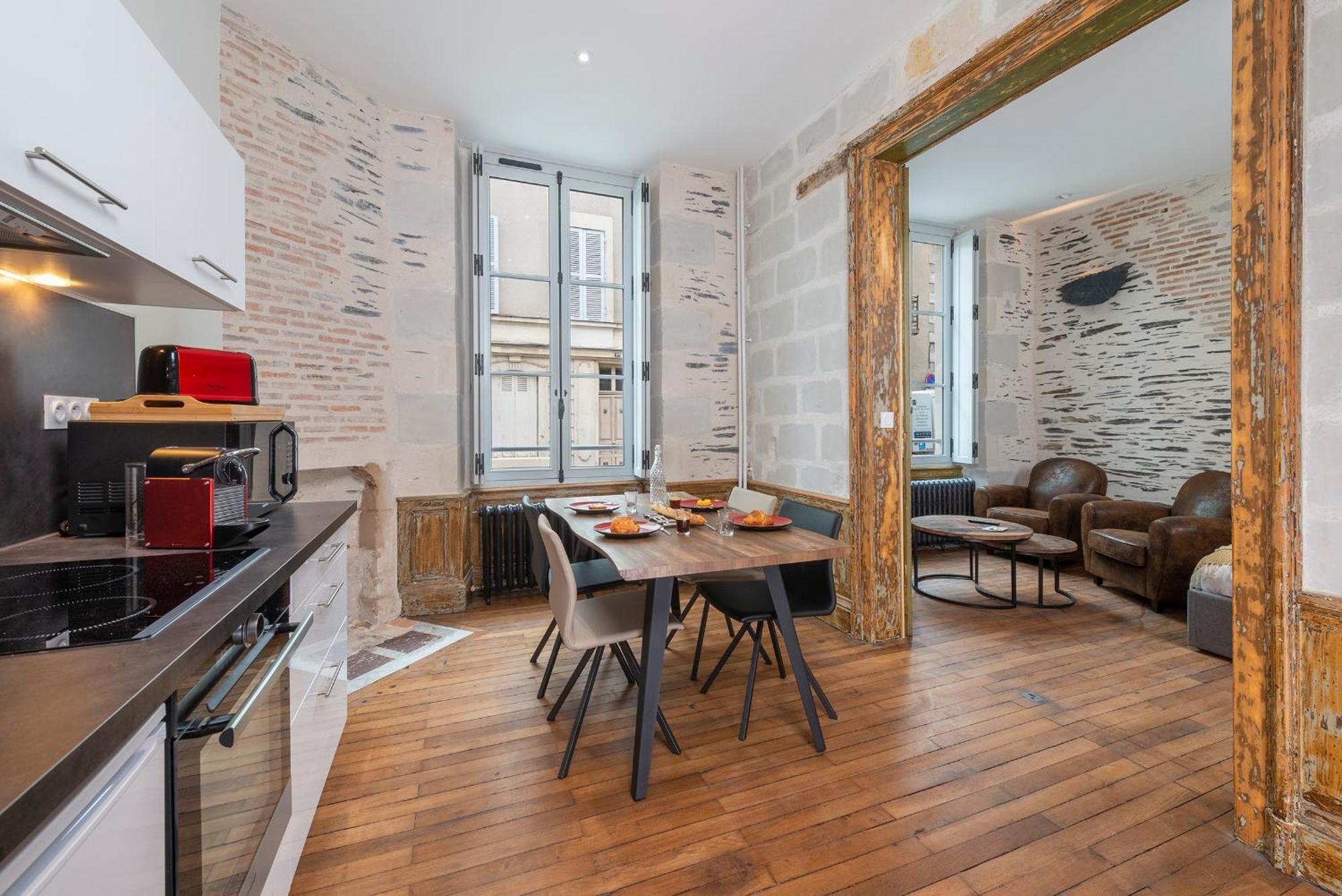 Hyper Centre 16 Rue Valdemaine Apartment Angers Room photo
