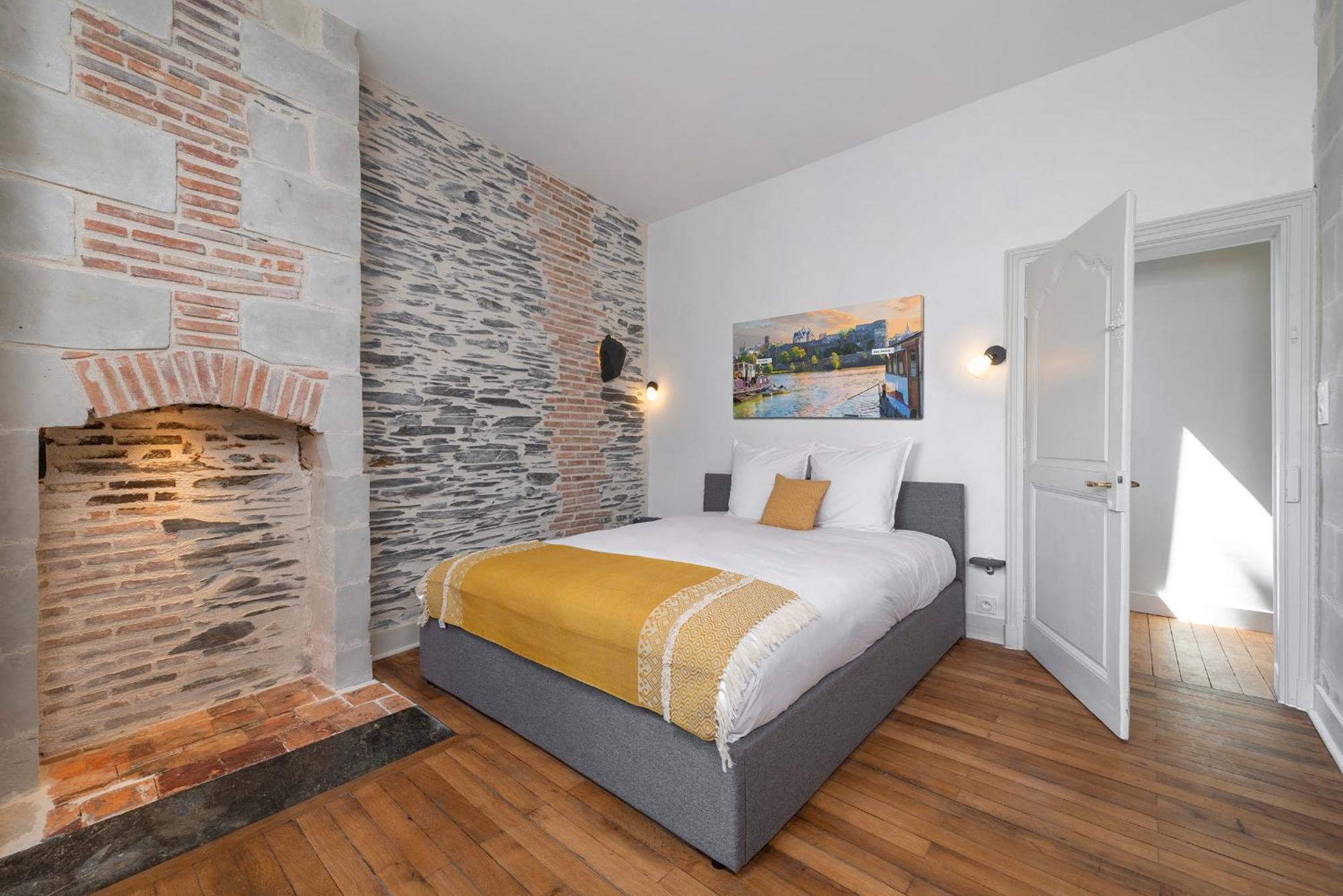 Hyper Centre 16 Rue Valdemaine Apartment Angers Room photo